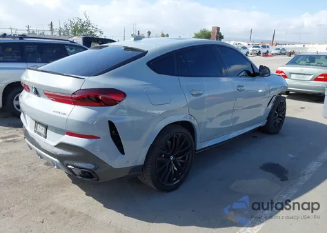 2024 BMW X6 xDrive40I from USA, damaged, VIN 5UX33EX09R9S21501